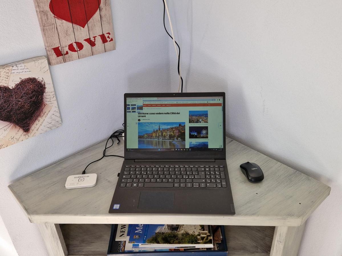 Le Palmaro Apartman Menton Kültér fotó