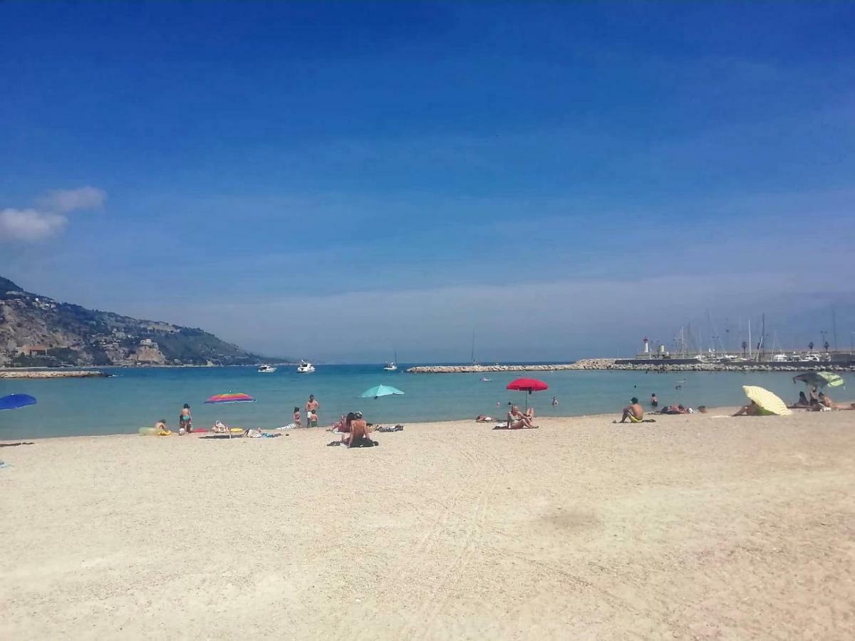 Le Palmaro Apartman Menton Kültér fotó
